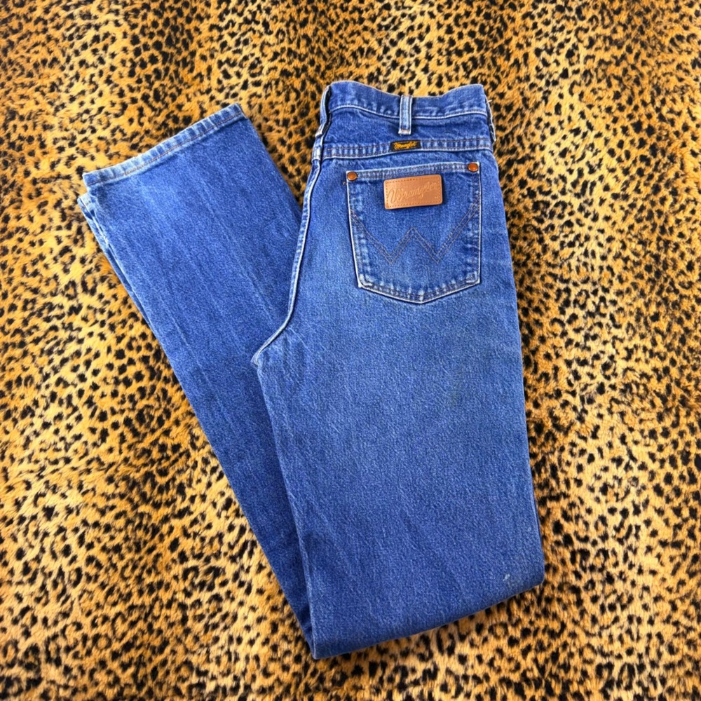 Vintage Wrangler Cowboy Cut 936DEN Blue Jeans Size 32x36
